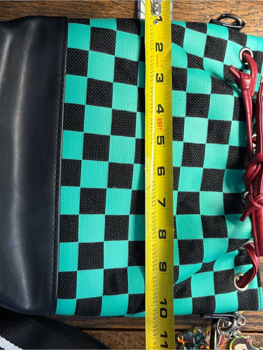 Demon Slayer Kimetsu no Yaiba Tanjiro Crossbody Bucket Bag Box Lunch Evclusive